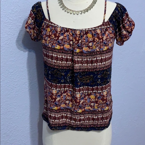 Papermoon Tops - Boho Peasant Style Top by Paper Moon
